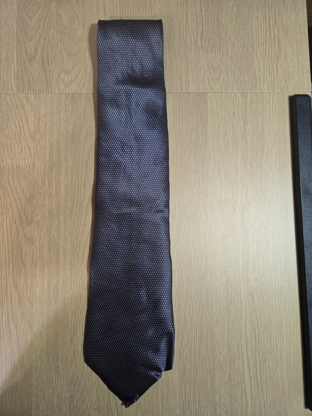 bill blass grey Micro diamond Silk Tie